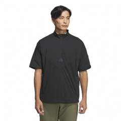 adidas Men's Golf Wear Code Chaos Half-Zip Short Sleeve Windbreaker UV105