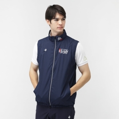 le coq sportif golf Men's Golf Wear Heat Navi 2-Way Blouson LG5FWB00M