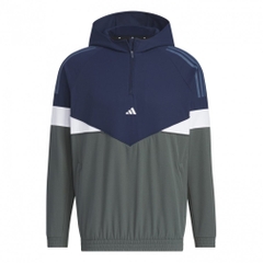 adidas Men's Golf Wear Archive Design Side Zip Long Sleeve Hoodie JSC10