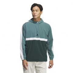 adidas Men's Golf Wear Beyond The Course Water-Repellent Colorblock Anorak JUW87