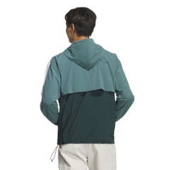 adidas Men's Golf Wear Beyond The Course Water-Repellent Colorblock Anorak JUW87