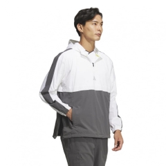 adidas Men's Golf Wear Beyond The Course Water-Repellent Colorblock Anorak JUW87