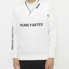 PEARLY GATES Men's Golf Wear Knit Vest & Inner Polyester Yarn mm Twin Set 0534274101