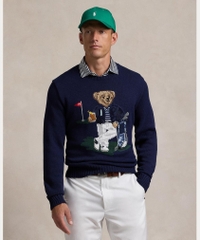 RALPH LAUREN Men's Golf Wear Polo Bear Performance Sweater FW24-2111