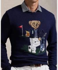 RALPH LAUREN Men's Golf Wear Polo Bear Performance Sweater FW24-2111