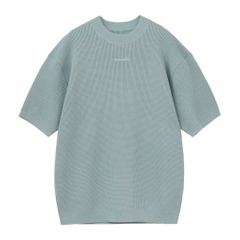 TRAVIS MATHEW Men's Golf Wear S/S Waffle mock-neck Knit 0388624605