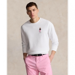 RALPH LAUREN Men's Golf Wear Crew Neck Bear Long Sleeve Shirt SS24-2203