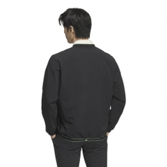 adidas Men's Golf Wear Adizero Water Repellent Lightweight Fabric Mix Full Zip Jacket JWJ82