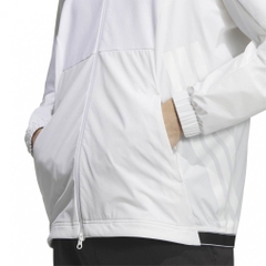 adidas Men's Golf Wear Adizero Water Repellent Lightweight Fabric Mix Full Zip Jacket JWJ82