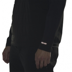 adidas Men's Golf Wear adizero Frost Guard Insulated Quilt Combination Long Sleeve Mock Neck Shirt JUJ83