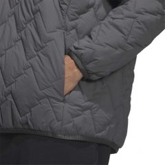 adidas Men's Golf Wear Beyond The Course Quilt Half Zip Hooded Jacket JUW86