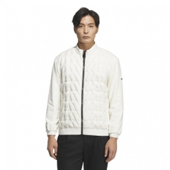 adidas Men's Golf Wear Insulated Quilt Combination Full Zip Jacket JUW78