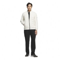 adidas Men's Golf Wear Insulated Quilt Combination Full Zip Jacket JUW78