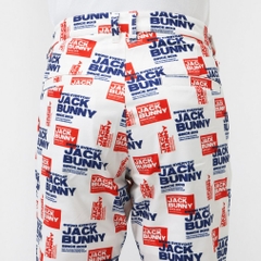Jack Bunny Men's Golf Wear T/C Twill Print Long Pants 2625231703