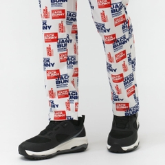Jack Bunny Men's Golf Wear T/C Twill Print Long Pants 2625231703