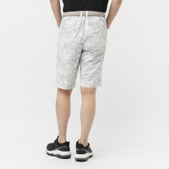 TIGORA Men's Golf Wear Heat Shield UV Cut Mini Herringbone Print Pattern Short Pants TR-1P1175SP