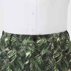 TIGORA Men's Golf Wear Heat Shield UV Cut Mini Herringbone Print Pattern Short Pants TR-1P1175SP