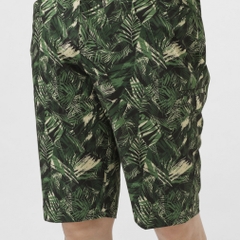 TIGORA Men's Golf Wear Heat Shield UV Cut Mini Herringbone Print Pattern Short Pants TR-1P1175SP