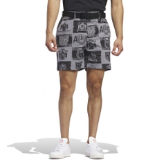 adidas Men's Golf Wear GO-TO Crest Graphic Shorts KOW39