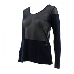 TIGORA Ladies' Golf Wear Ladies Mesh U-Neck Compression TR-1U2064LU