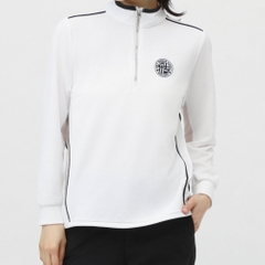 kolwin Ladies' Golf Wear Cool Sleeve Half-Zip Shirt KO-1L2045Z
