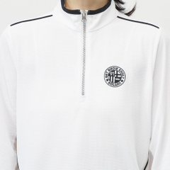 kolwin Ladies' Golf Wear Cool Sleeve Half-Zip Shirt KO-1L2045Z