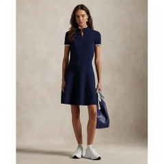 RALPH LAUREN Women's Golf Wear Knit Fit & Flare Dress SS25-2803