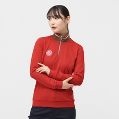 kolwin Ladies' Golf Wear Brushed Back Zip Shirt KO-1L2585Z