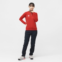 kolwin Ladies' Golf Wear Brushed Back Zip Shirt KO-1L2585Z