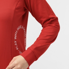 kolwin Ladies' Golf Wear Brushed Back Zip Shirt KO-1L2585Z