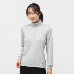 TIGORA Ladies' Golf Wear +5°C iHEAT Solid Half-Zip Shirt TR-1L2525Z-HGY