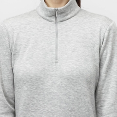 TIGORA Ladies' Golf Wear +5°C iHEAT Solid Half-Zip Shirt TR-1L2525Z-HGY