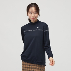 le coq sportif golf Ladies' Golf Wear Mock Neck Long Sleeve Shirt LG5FLS51L