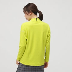 le coq sportif golf Ladies' Golf Wear Mock Neck Long Sleeve Shirt LG5FLS51L