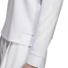 adidas Women's Golf Apparel Beyond The Course Stretch Long Sleeve Polo Shirt JWJ89