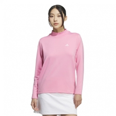 adidas Women's Golf Apparel COLD.RDY Stretch Wording Mock Neck Shirt JWK04