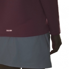 adidas Women's Golf Apparel COLD.RDY Stretch Wording Mock Neck Shirt JWK04