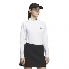adidas Women's Golf Apparel COLD.RDY Stretch Wording Mock Neck Shirt JWK04