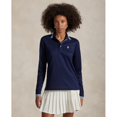 RALPH LAUREN Women's Golf Apparel Tailored Fit Long Sleeve Polo Shirt FW25-2657