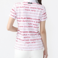 kolwin Women's Golf Wear iCOOL Logo Print Polo Shirt KO-1H2034P-C