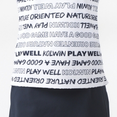 kolwin Women's Golf Wear iCOOL Logo Print Polo Shirt KO-1H2034P-C