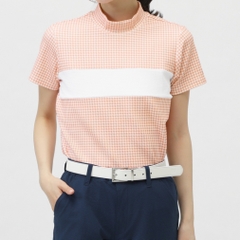 TIGORA Women's Golf Apparel iCOOL Heat Shielding UV Mock Shirt TR-1H2015H-C
