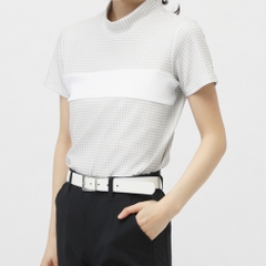TIGORA Women's Golf Apparel iCOOL Heat Shielding UV Mock Shirt TR-1H2015H-C