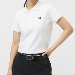 TIGORA Women's Golf Apparel T. Super Long Staple Cotton Short Sleeve Polo Shirt (Made with Japanese Fabric) TR-1H2205P