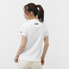 PEARLY GATES Women's Golf Apparel Full Dull Popcorn Pique Short Sleeve Polo Shirt 0555260606