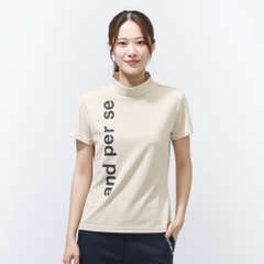 and per se Women's Golf Apparel Alpen Exclusive Short Sleeve Mock Neck Shirt (Ladies) AFS0966V3