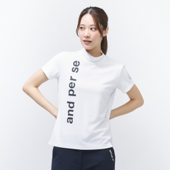 and per se Women's Golf Apparel Alpen Exclusive Short Sleeve Mock Neck Shirt (Ladies) AFS0966V3