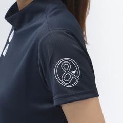 and per se Women's Golf Apparel Alpen Exclusive Short Sleeve Mock Neck Shirt (Ladies) AFS0966V3