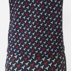 le coq sportif golf Women's Golf Wear [Stretch Forcer] Eiffel Pattern Mock Neck Shirt QGWXJA05