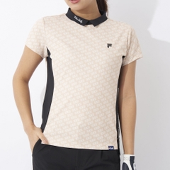 FILA Women's Golf Apparel Mock Neck Shirt 754646